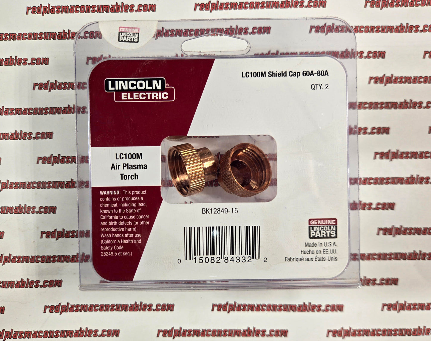 FlexCut 80 - LC100M Shield Cap 60A - 80A (2 Pack)