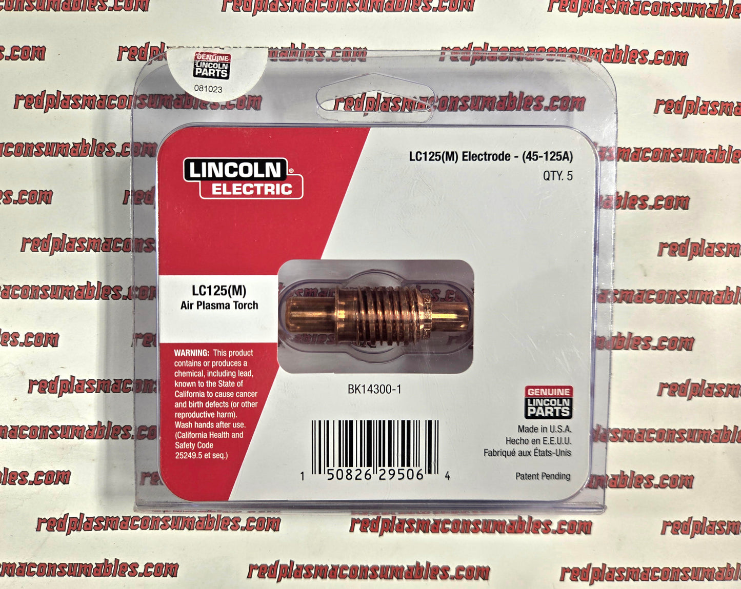 FlexCut 125 - LC125(M) Electrode (45 - 125A) (5 Pack)