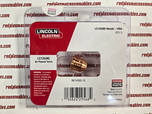 FlexCut 125 - LC125(M) Nozzle 105A (5 Pack)