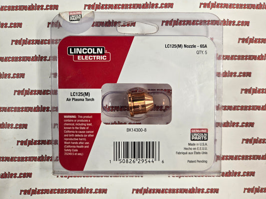 FlexCut 125 - LC125(M) Nozzle 65A (5 Pack)